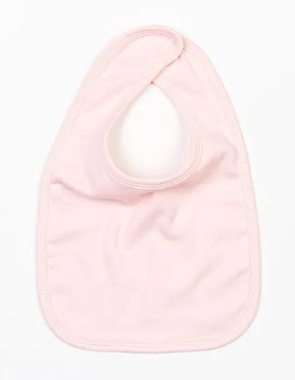 Babybugz Babybugz Baby Lätzchen Spucktuch Vegan mit weichem Klettverschluss im Nacken, Powder pink, – Produktbild 2 von 3