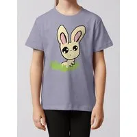 watabout kids watabout.kids T-Shirt Kinder Osterhase im Gras, Lavender, – Produktbild 1 von 1