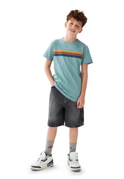 Band of Rascals Band of Rascals 70th Stripes T-Shirt, Arctic-blue, – Produktbild 6 von 6