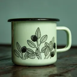 Cmig Cmig Emaille Tasse Blaubeeren – Produktbild 1 von 1