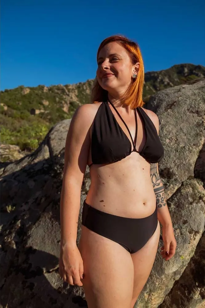 Anekdot Anekdot Damen vegan Bikini Vielseitig, Schwarz, – Produktbild 2 von 2