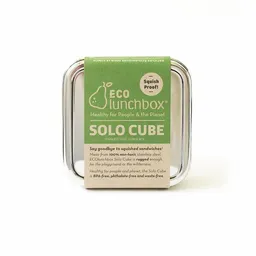 ECOlunchbox ECOlunchbox Solo Cube, quadratische Brotdose aus Edelstahl – Produktbild 1 von 1