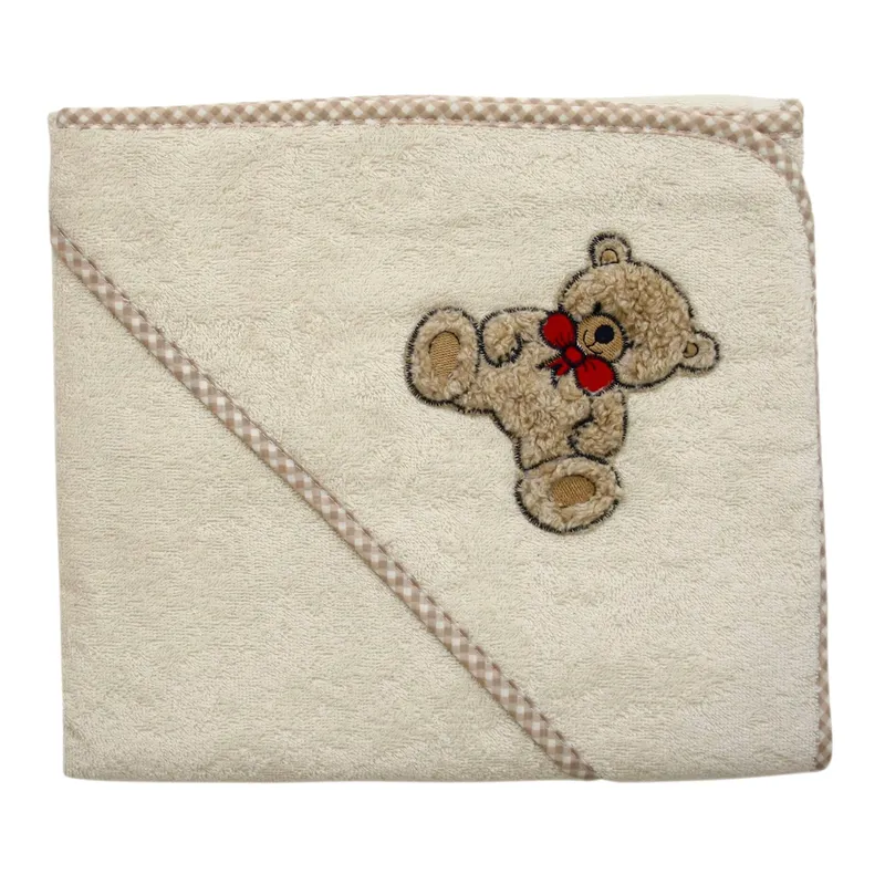 Wörner Wörner Kapuzen-Badetuch 100x100 cm mit Motiv natur, Natur, – Produktbild 1 von 1
