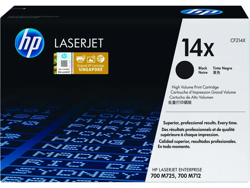 Hewlett Packard HP Tonerkartusche 14X schwarz – Produktbild 1 von 1