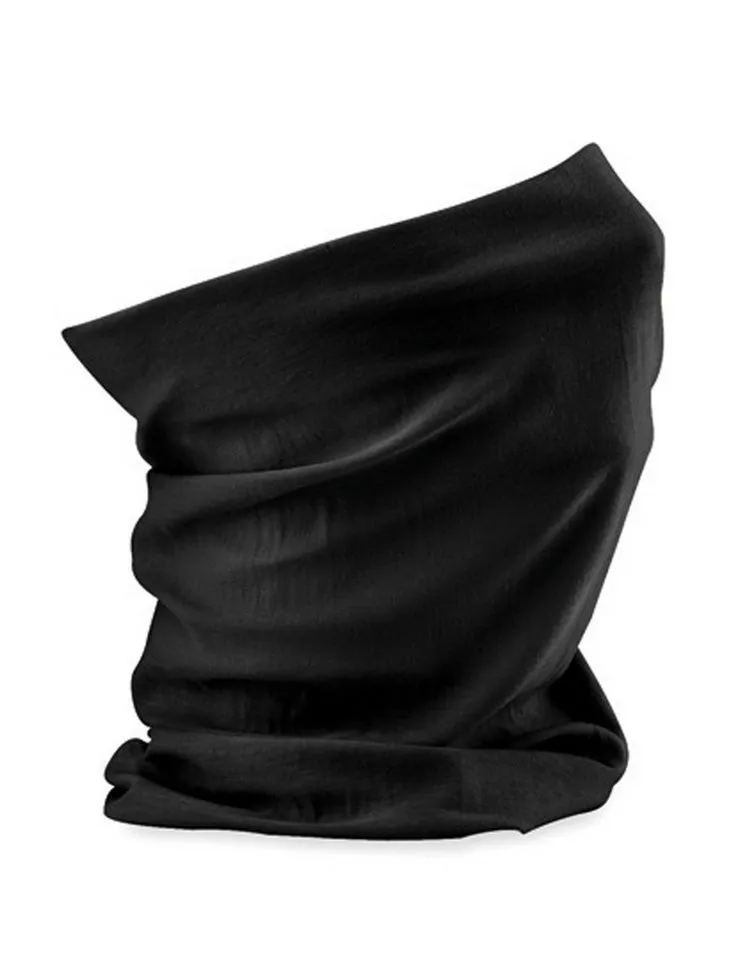 Beechfield Beechfield Multifunktionstuch Morf® Original Schlauchschal Bandana Loop, (Spar-Set, 2er Pack), Atmungsaktives Gewebe, Schwarz, – Produktbild 2 von 3