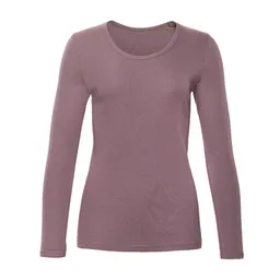 Living Crafts LIVING CRAFTS - Damen Langarm-Unterhemd - Lila (100% Bio-Baumwolle), Nachhaltige Mode, Bio Bekleidung – Produktbild 1 von 1