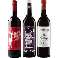 Bio-Glühwein-Paket, rot, 3 x 0,75 l – Produktbild 1 von 1