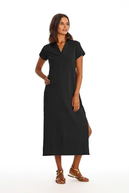 RAVENS VIEW IBIZA RAVENS VIEW IBIZA Damen vegan Kleid Alexa Schwarz – Produktbild 1 von 1