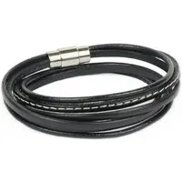 Simaru Simaru Lederarmband für Herren & Damen - schwarz - Pflanzliche Gerbung – Produktbild 1 von 1