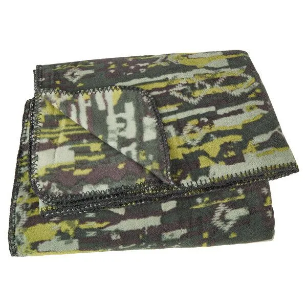 Iriedaily Iriedaily Faving Fleece Blanket, Green olive (mehrfarbig), – Produktbild 2 von 3