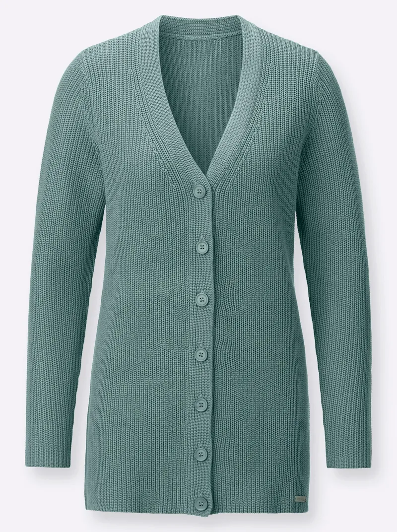 Witt Longstrickjacke, Jade, – Produktbild 1 von 2