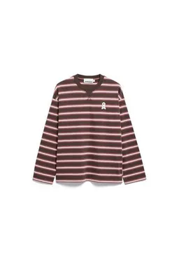 ARMEDANGELS ARMEDANGELS ICONIC Å FIETAA FANCY STRIPE Damen Longsleeve aus 100% Bio-Baumwolle – Produktbild 1 von 1