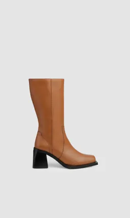 Prev Prev Damen vegan Stiefel Karel X Plus Ginger Braun – Produktbild 1 von 1