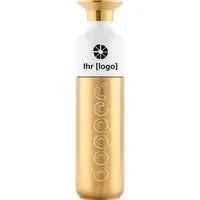Dopper Dopper Trinkflasche "Solid Steel" 490 ml inkl. 1-farbigem Aufdruck, gold – Produktbild 1 von 1