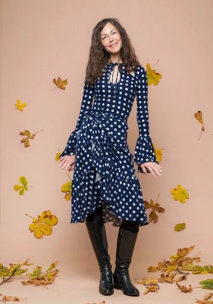 Atelier SNOW Atelier SNOW Set Polka-Dot Zinnia aus Bio-Baumwolle – Produktbild 1 von 3