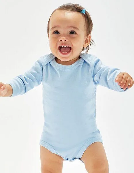 Babybugz Babybugz Baby Kimono Wickelbody Strampler Langarm, Cobalt blue, – Produktbild 2 von 2