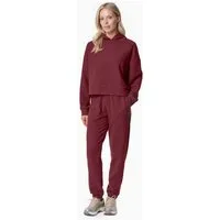 ORGANICATION ORGANICATION PARISS | Waffel Jogginghose aus Bio-Baumwolle und recyceltem Polyester, Bordeaux, – Produktbild 1 von 1