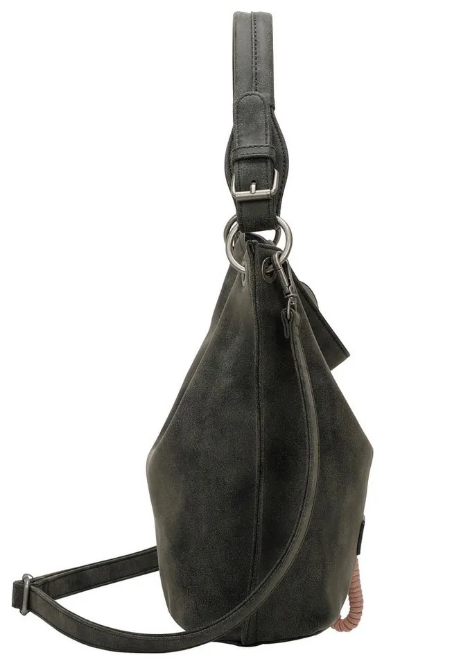Fritzi aus Preußen Fritzi aus Preußen Schultertasche Fritzi31N, aus veganen Materialien, Schwarz, – Produktbild 5 von 5