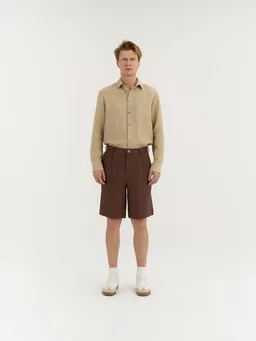 AmourLinen AmourLinen Bundfalten-Leinenshorts für Herren MARCO – Produktbild 1 von 1
