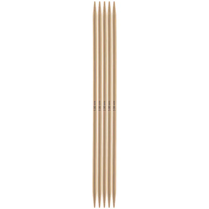 Rico Design Rico Design Nadelspiel 20cm Bambus 5,0 – Produktbild 1 von 1