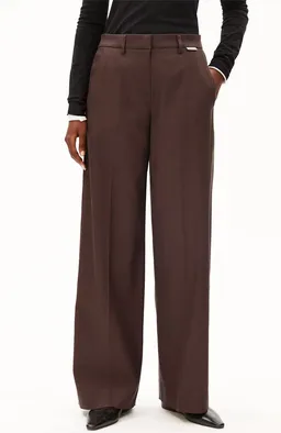 ARMEDANGELS ARMEDANGELS Damen vegan Hose Leandraa Claystone Brown – Produktbild 1 von 1