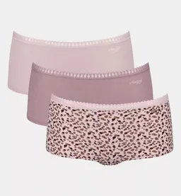 Sloggi Sloggi 3er Pack Shorts GO Crush Bio-Baumwolle – Produktbild 1 von 1
