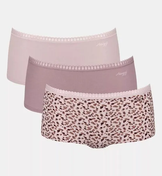 Sloggi Sloggi 3er Pack Shorts GO Crush Bio-Baumwolle, Multiple colors, – Produktbild 1 von 4