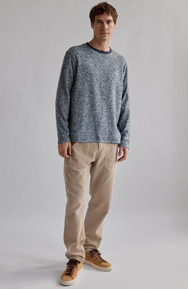 TWOTHIRDS TWOTHIRDS Herren vegan Pullover Cushendun Navy Melange, Extra dunkelblau, – Produktbild 2 von 2