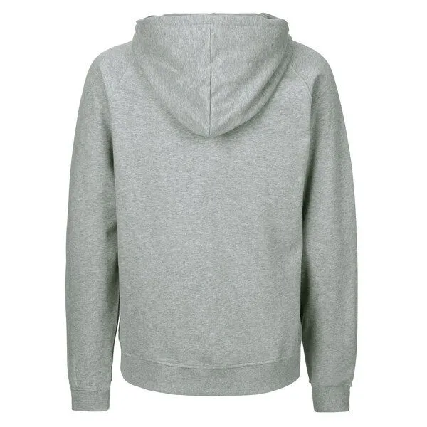 HANDGEDRUCKT HANDGEDRUCKT "Beam it up" Männer Zip Hoody Neutral, Grey, – Produktbild 3 von 4