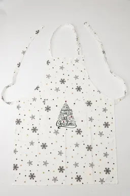 El Puente El Puente Schürze "Merry Christmas" | Fair Trade & Handmade aus Indien – Produktbild 1 von 1
