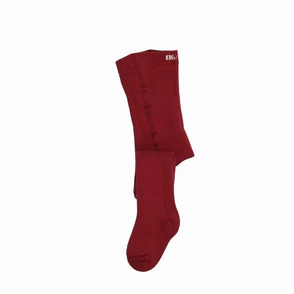 Walkiddy Baby Fleece-Socken Bio-Baumwolle GOTS dunkelrot, warme Kuschelsocken für Babys & Kleinkinder, innen weich angeraut, elastisches Bündchen, perfekter Begleiter für Herbst und Winter von Walkiddy – Produktbild 1 von 1