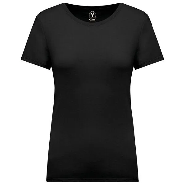 YTWOO YTWOO Fitted Damen T-Shirt Standard, Schwarz, – Produktbild 1 von 2