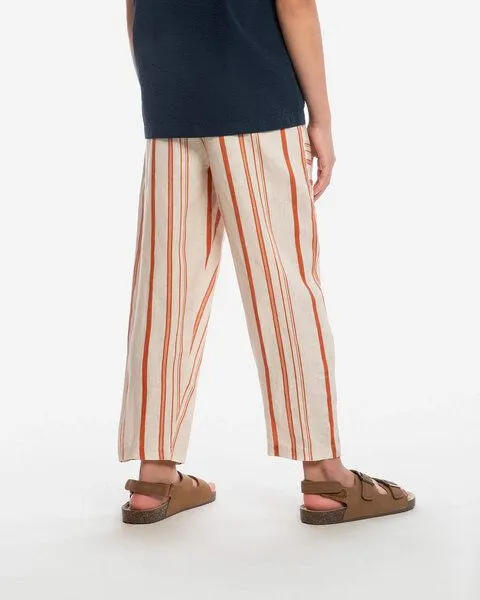 MATONA Matona Lange Hose | Garden Pants | aus Leinen, Striped, – Produktbild 2 von 4
