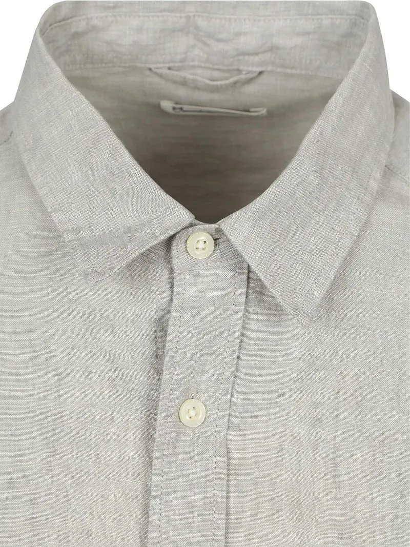 KnowledgeCotton Apparel Knowledge Cotton Apparel Shirt Grau - Größe L, Grau, – Produktbild 3 von 5