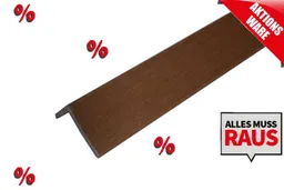 woodstore24 *Abverkauf* WPC Coex. Abschluss L Winkel, 2900 mm (L) x 68 mm (B) x 54 mm (H) passend WE30 / WE 56 und Classic Serie - Farbe: IPE – Produktbild 1 von 1
