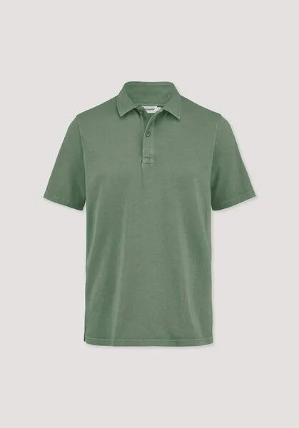 hessnatur hessnatur Polo Regular aus reiner Bio-Baumwolle, Efeugrün, – Produktbild 4 von 4