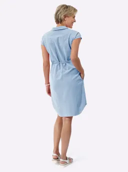 Witt Hemdblusenkleid eisblau – Produktbild 1 von 1