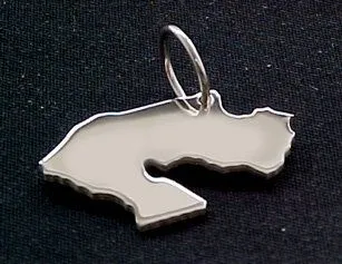 S.W.w. Schmuckwaren S.W.w. Schmuckwaren Djibouti Kettenanhänger in 925 Silber – Produktbild 1 von 1