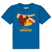 watabout kids watabout.kids T-Shirt Kinder Faultier Kleiner Bruder, Royal blue, – Produktbild 1 von 1