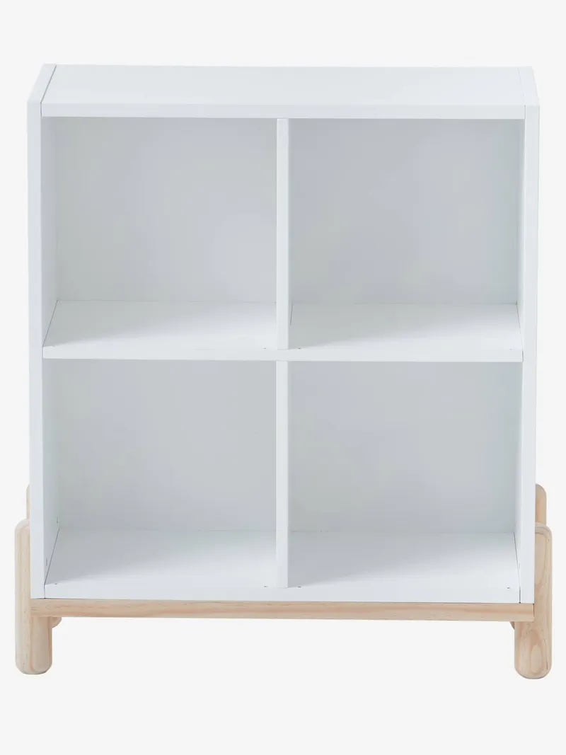 Vertbaudet Kinderzimmer Regal, Weiß/braun, – Produktbild 4 von 4