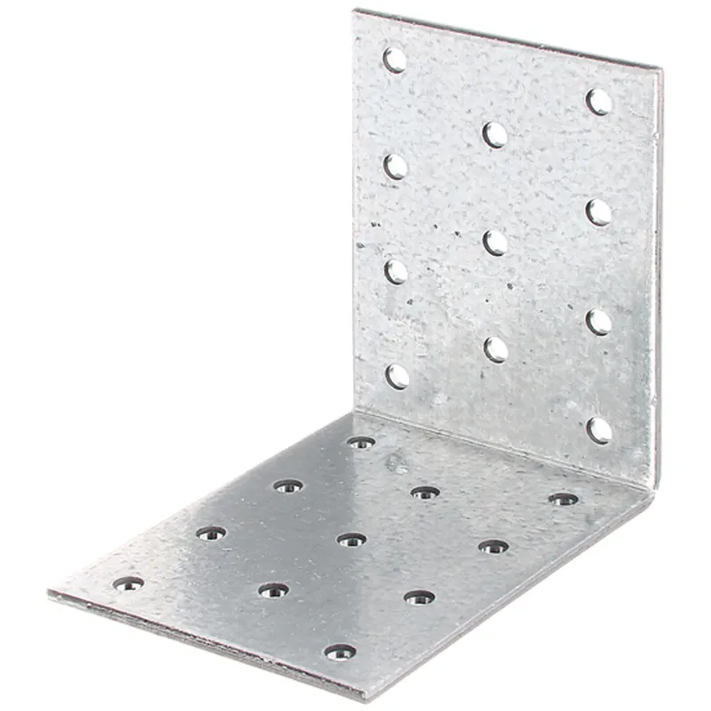 Alberts ALBERTS Lochplattenwinkel, sendzimirverzinkt, TxHxB 80x80x60 mm – Produktbild 1 von 1