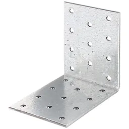 Alberts ALBERTS Lochplattenwinkel, sendzimirverzinkt, TxHxB 80x80x60 mm – Produktbild 1 von 1