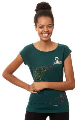 FellHerz FellHerz Damen T-Shirt Ommm Bio Fair – Produktbild 1 von 1