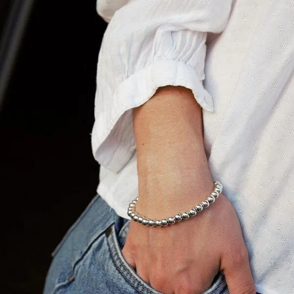 pakilia pakilia Silber Armband filigrane silber Kugeln Fair-Trade und handmade – Produktbild 4 von 4