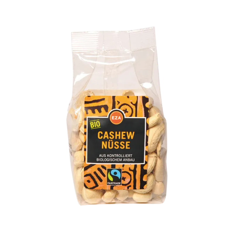 Eza EZA Fairtrade Bio Cashewnüsse naturbelassen, 100g – Produktbild 1 von 1