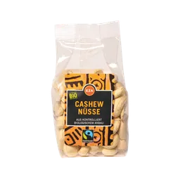 Eza EZA Fairtrade Bio Cashewnüsse naturbelassen, 100g – Produktbild 1 von 1