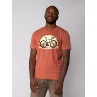 watapparel watapparel T-Shirt Unisex Gravelbike, Heritage brown, – Produktbild 1 von 1