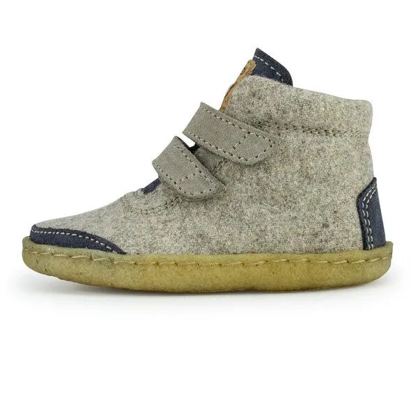 Doghammer Doghammer Lauflernschuh aus Merinowolle - Toddler Terrar Wool High, Blau, – Produktbild 1 von 4