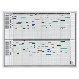 magnetoplan magnetoplan Whiteboard Plantafel, Personal- und Projektplaner – Produktbild 1 von 1