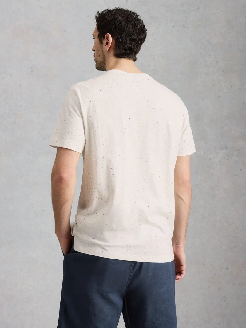 White Stuff Grafik-T-Shirt Abersoch Postcard - XL/R, Weiß print, – Produktbild 4 von 4